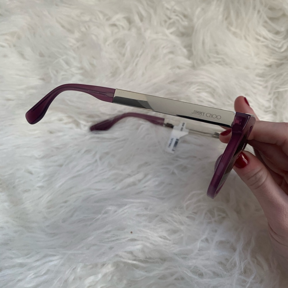 Jimmy Choo Vivy Stone Round Sunglasses 1UQ90 - Picture 5 of 8